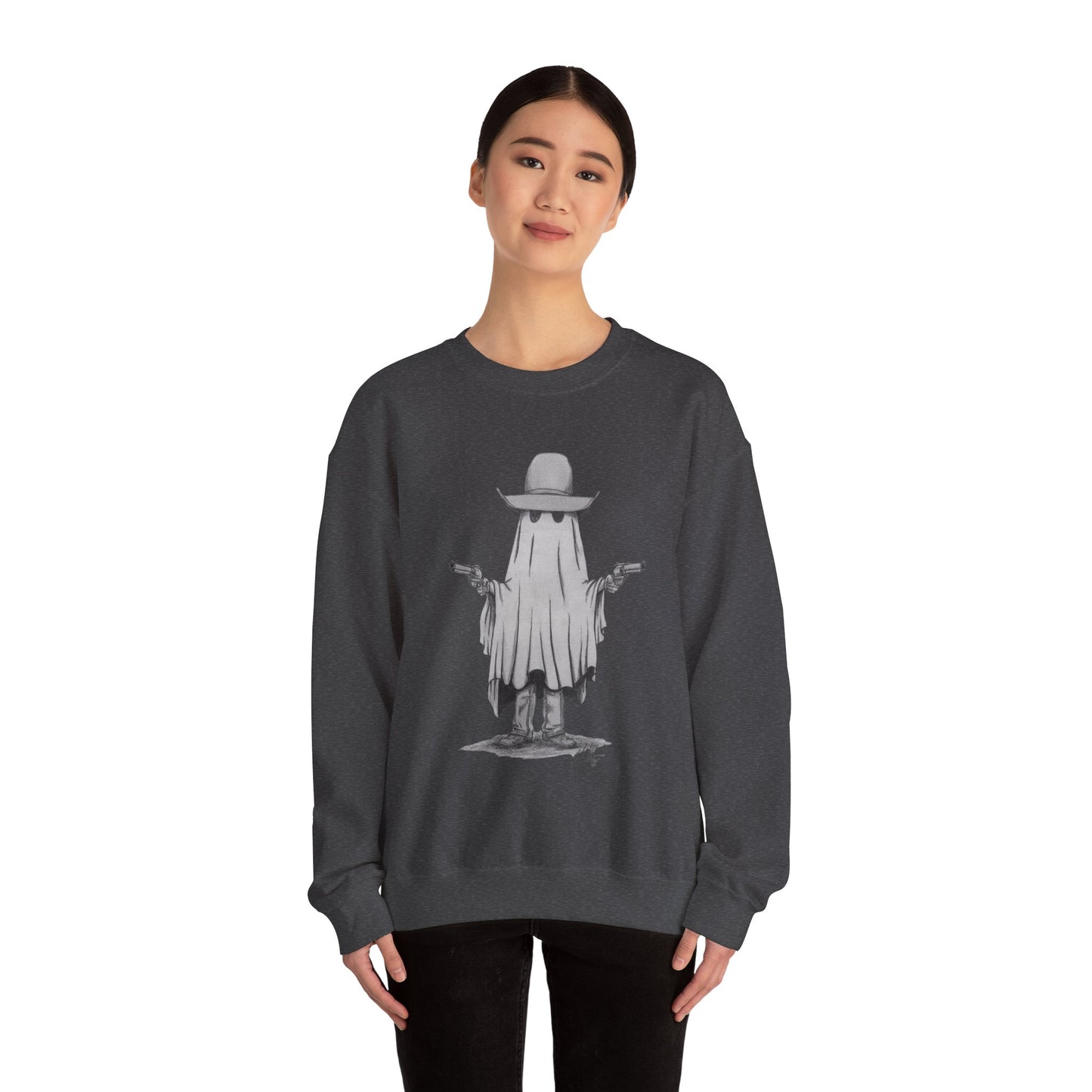 Outlaw Phantom Unisex Heavy Blend™ Crewneck Sweatshirt