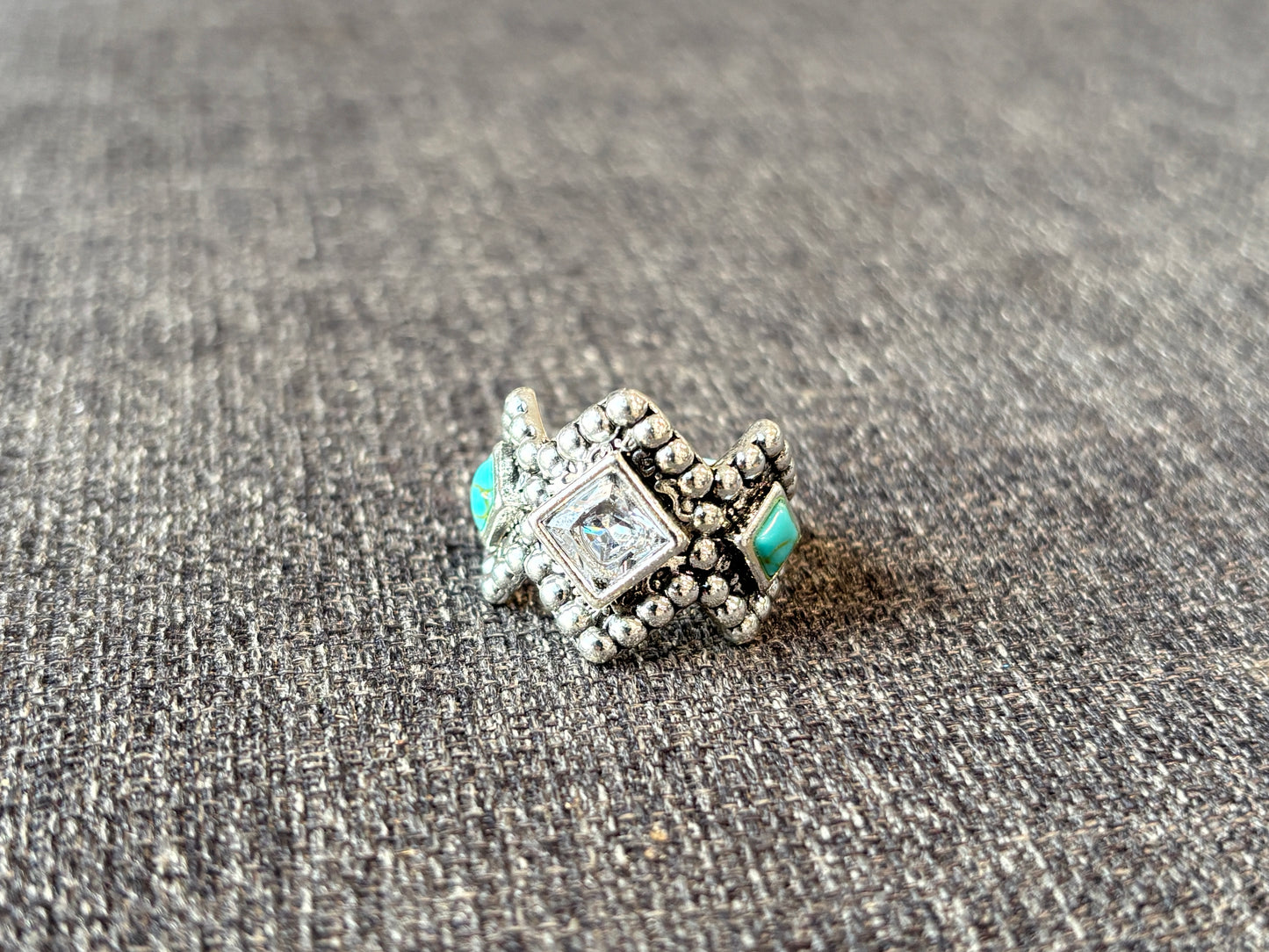 Western Ring Ready to ship Turquoise