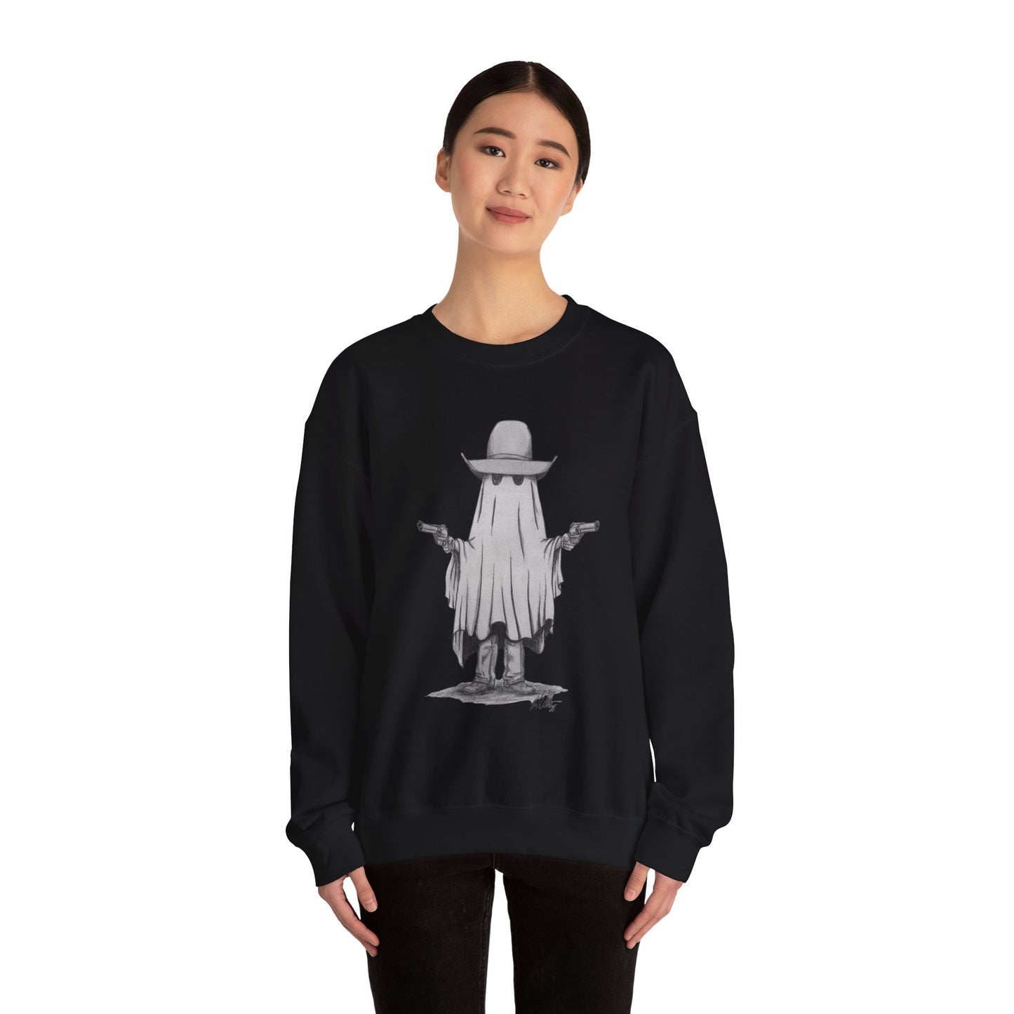 Outlaw Phantom Unisex Heavy Blend™ Crewneck Sweatshirt