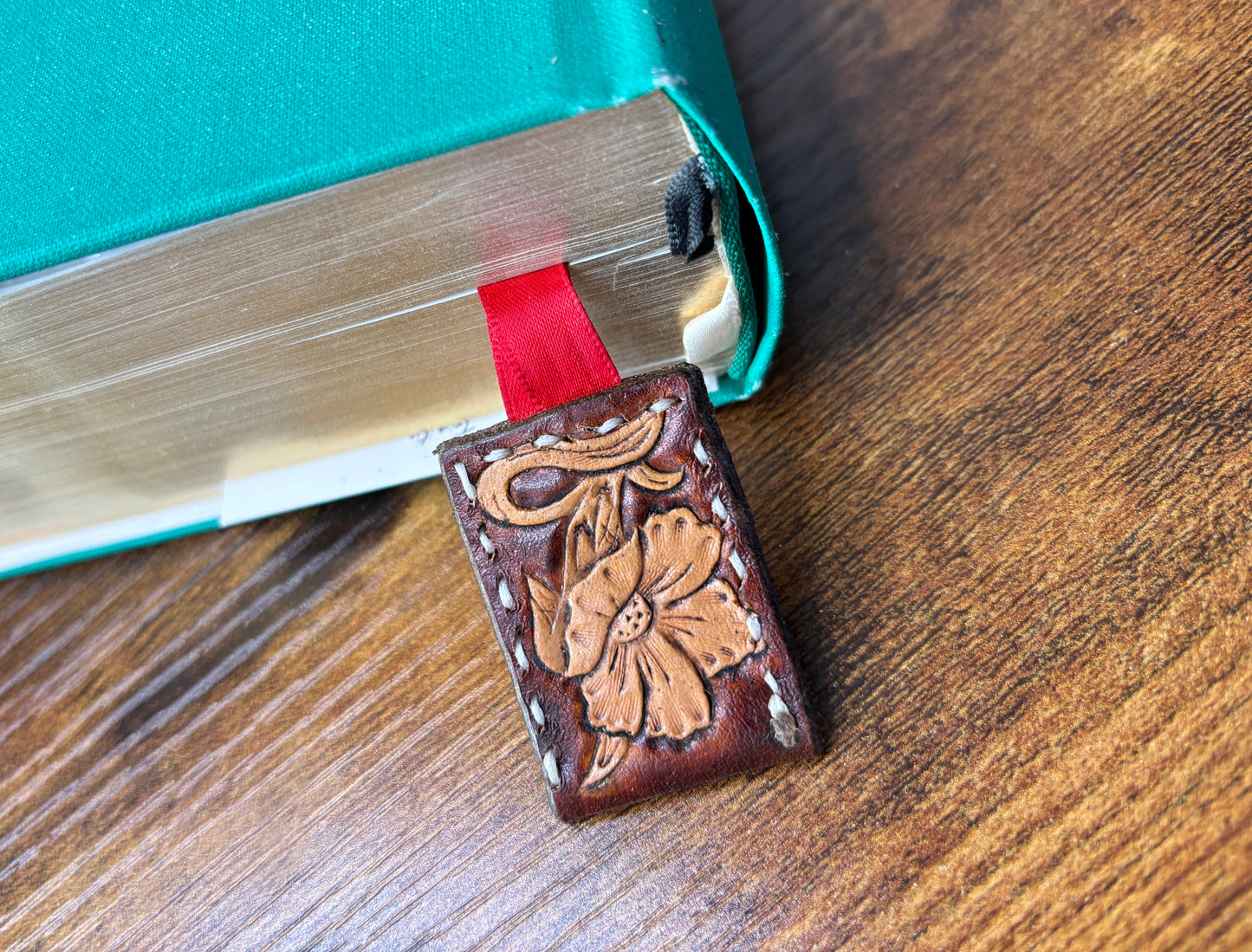CUSTOM Tooled Ribbon Bookmark