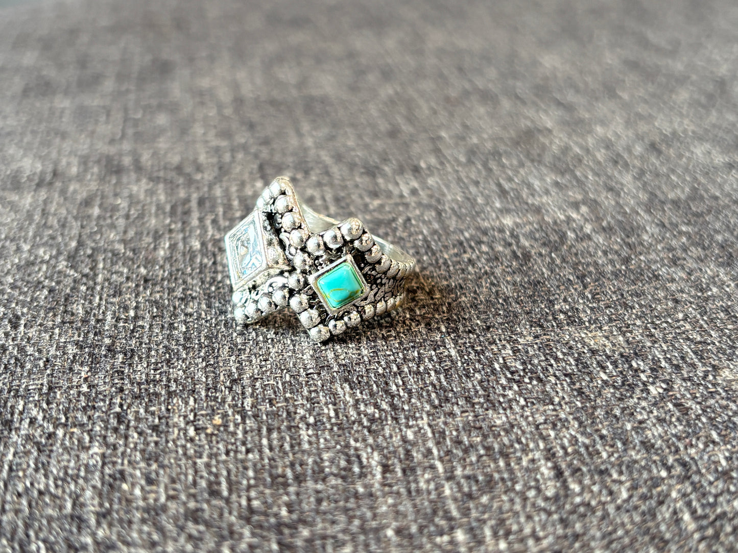 Western Ring Ready to ship Turquoise