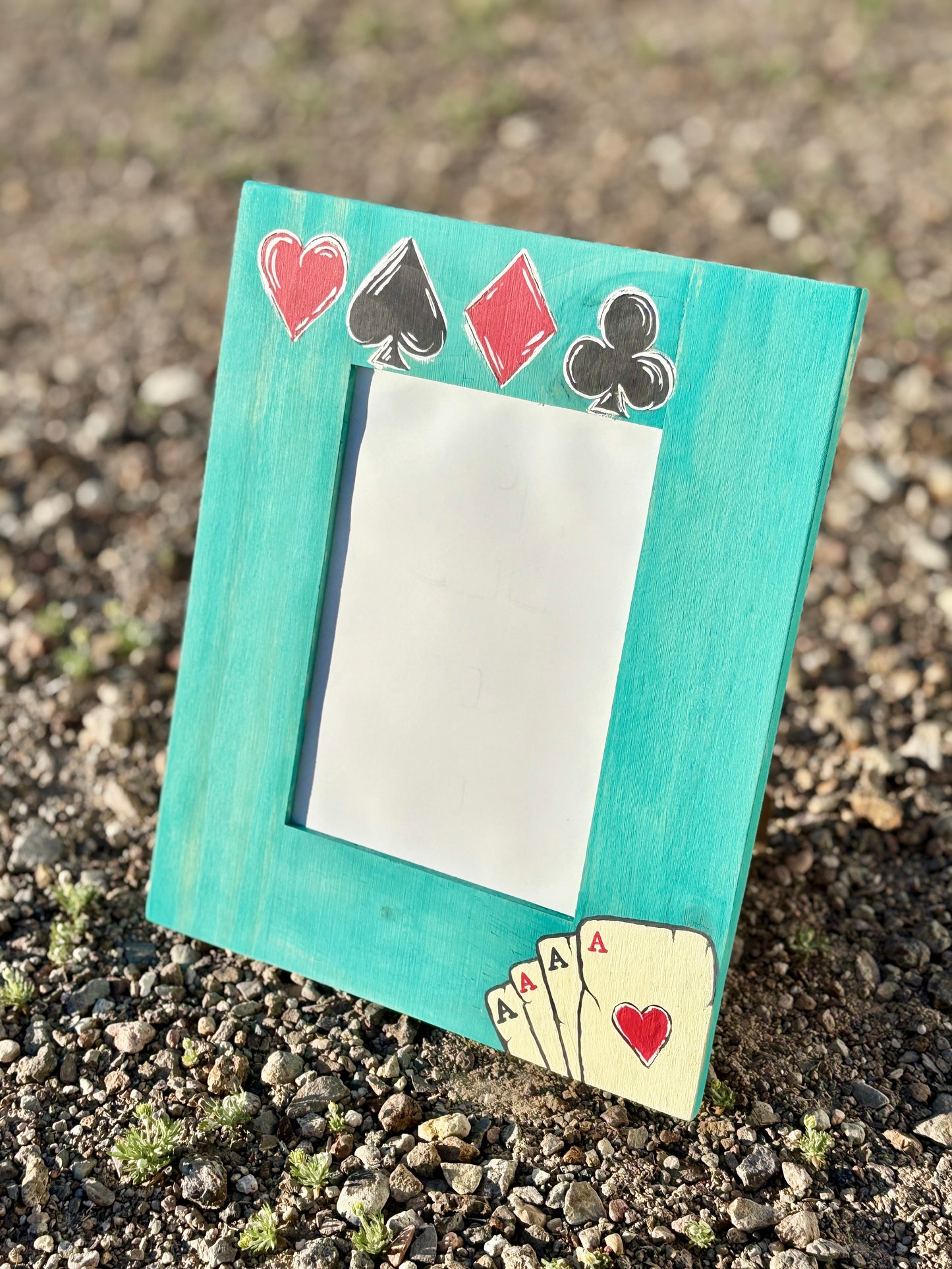 Hand painted picture frame