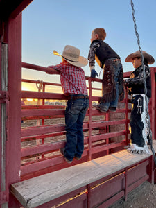 CUSTOM kids tooled belt