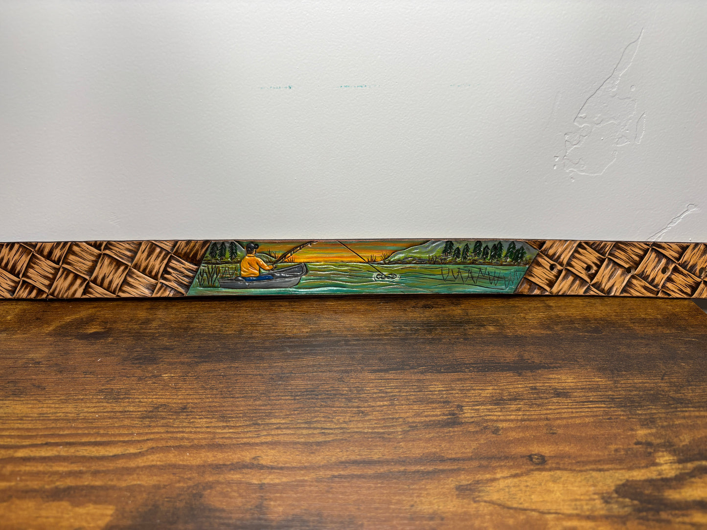 CUSTOM Tooled Leather Belt