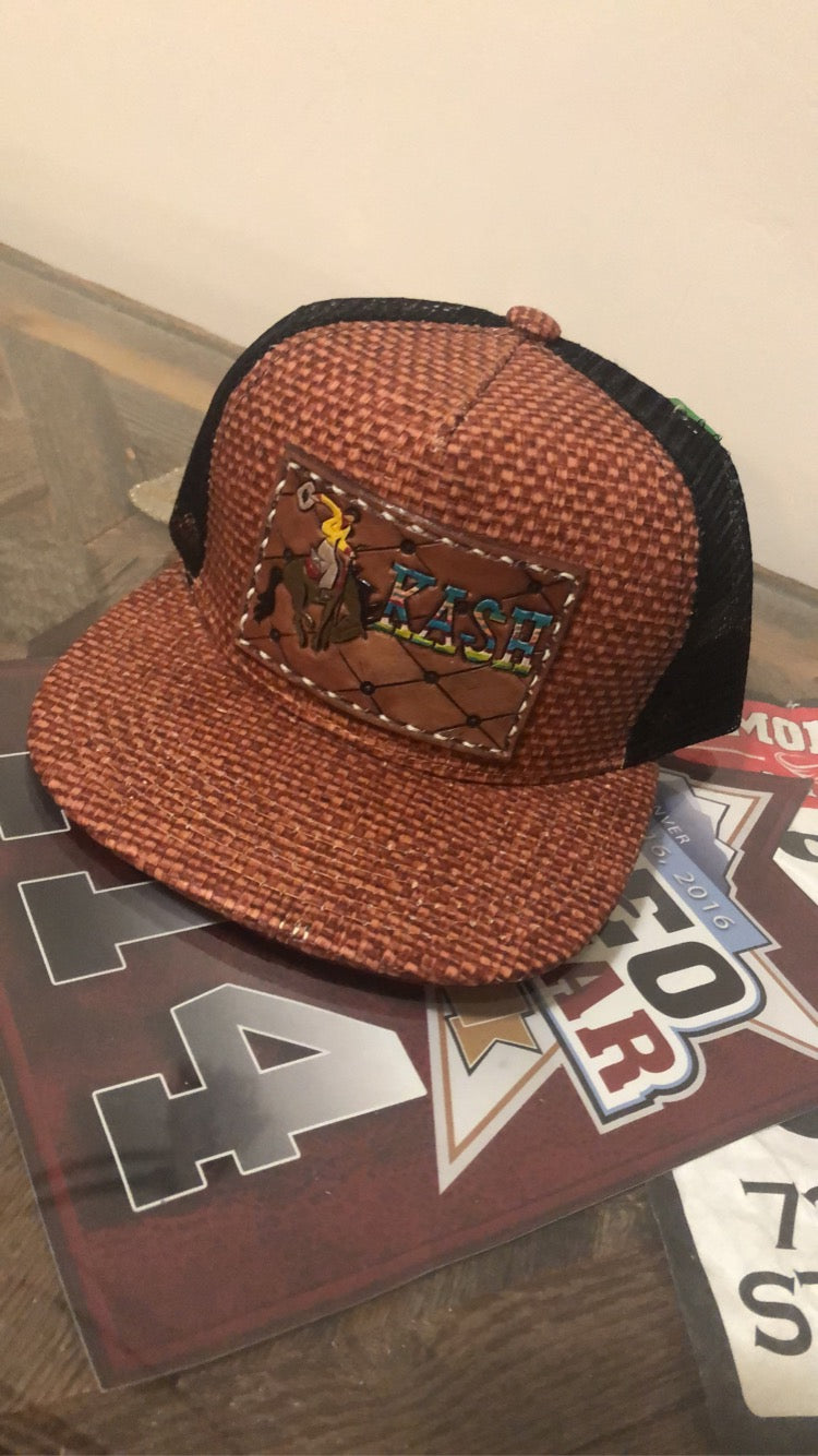 CUSTOM Youth tooled patch hat