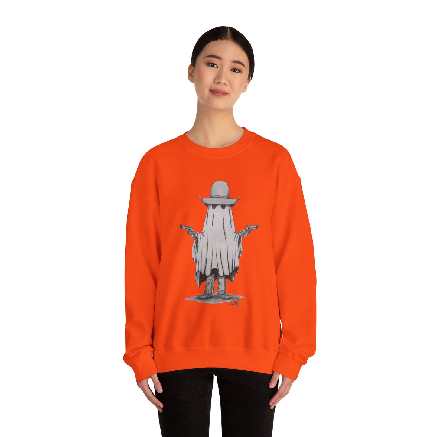 Outlaw Phantom Unisex Heavy Blend™ Crewneck Sweatshirt