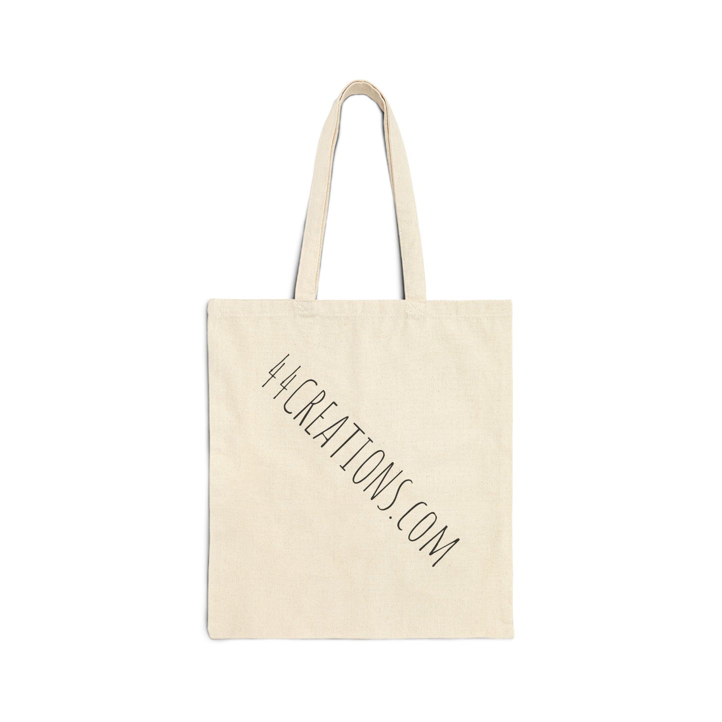 44 Logo Cotton Canvas Tote Bag