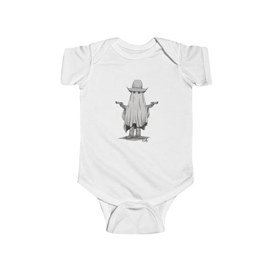Outlaw Phantom Infant Bodysuit – Adorable Gift for Newborns, Baby Showers, and Holidays, Soft Cotton, Playful Design