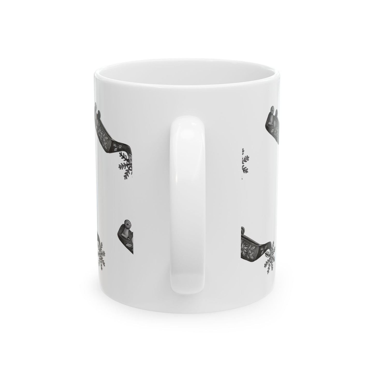 Cowboy Christmas Ceramic Mug , 11oz & 15oz