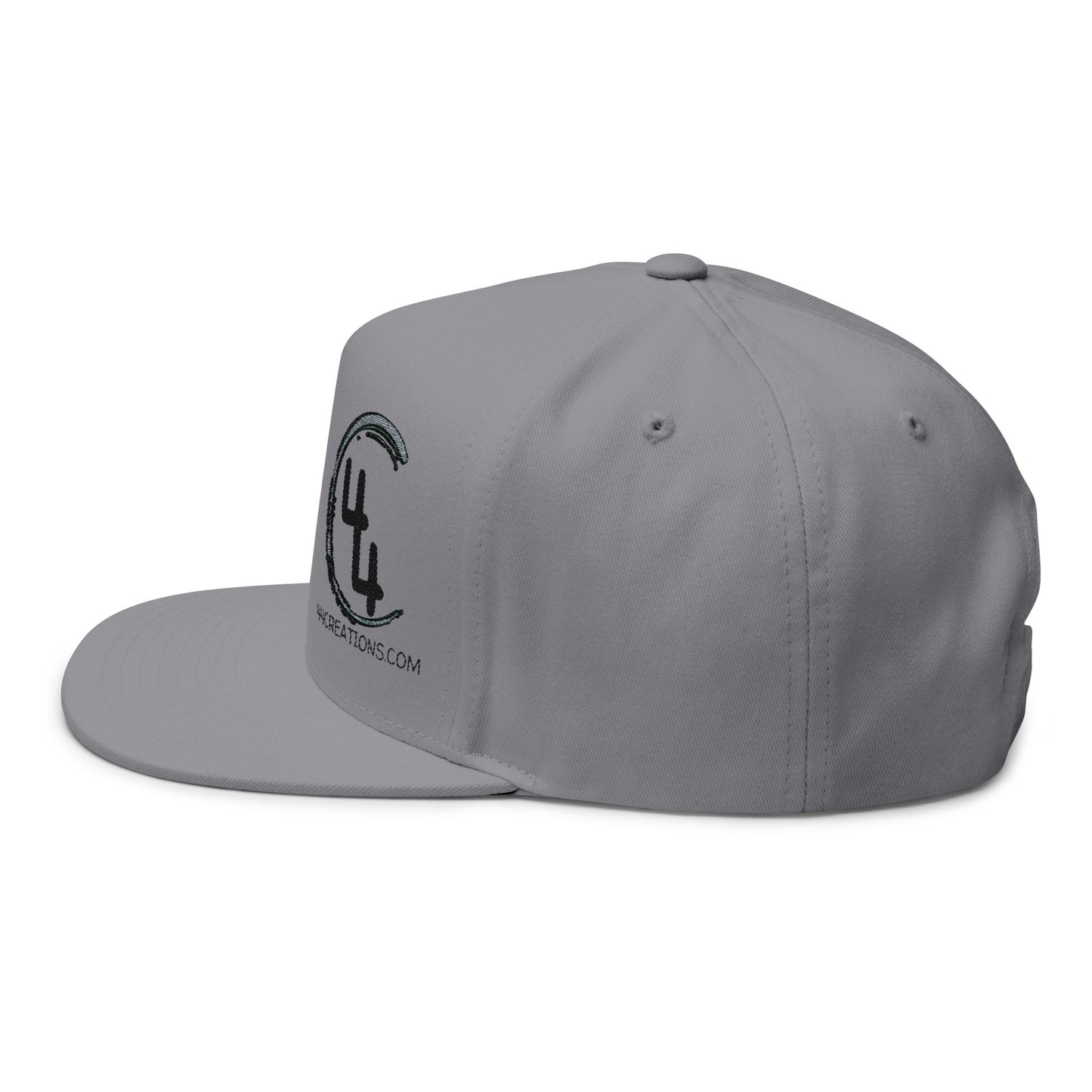44 logo Flat Bill Cap