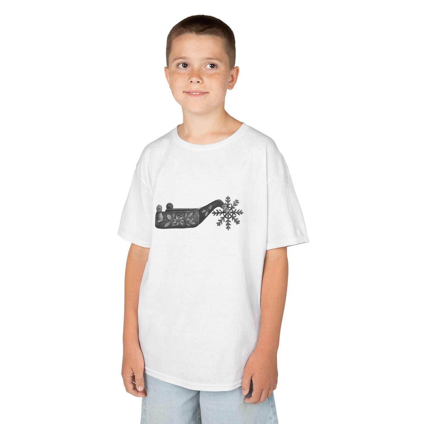 Cowboy Christmas Kids Tee