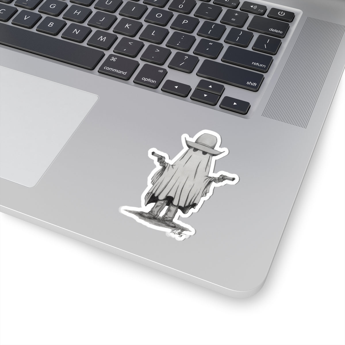 Outlaw Cowboy Kiss-Cut Stickers | Fun Decor for Laptops, Water Bottles, Journals, Halloween & Western Themes
