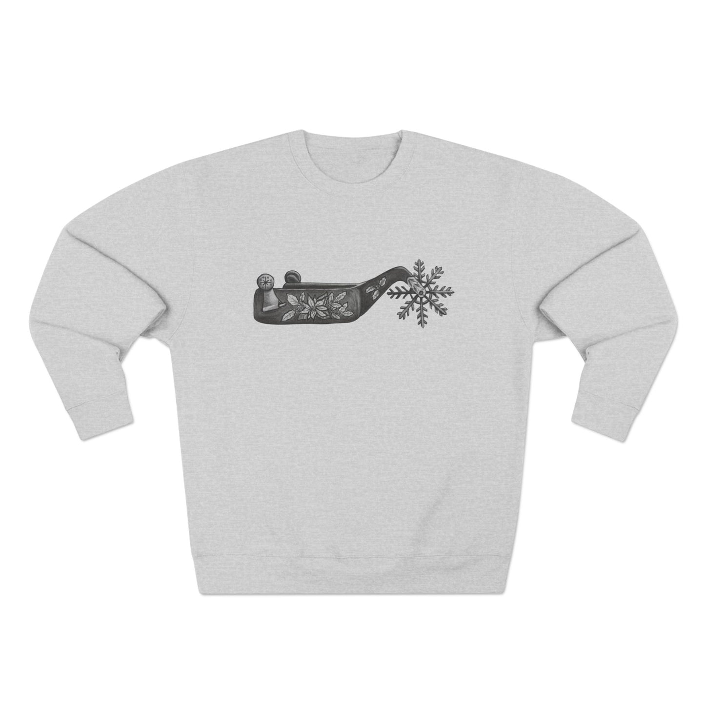 Cowboy Christmas Unisex Crewneck Sweatshirt