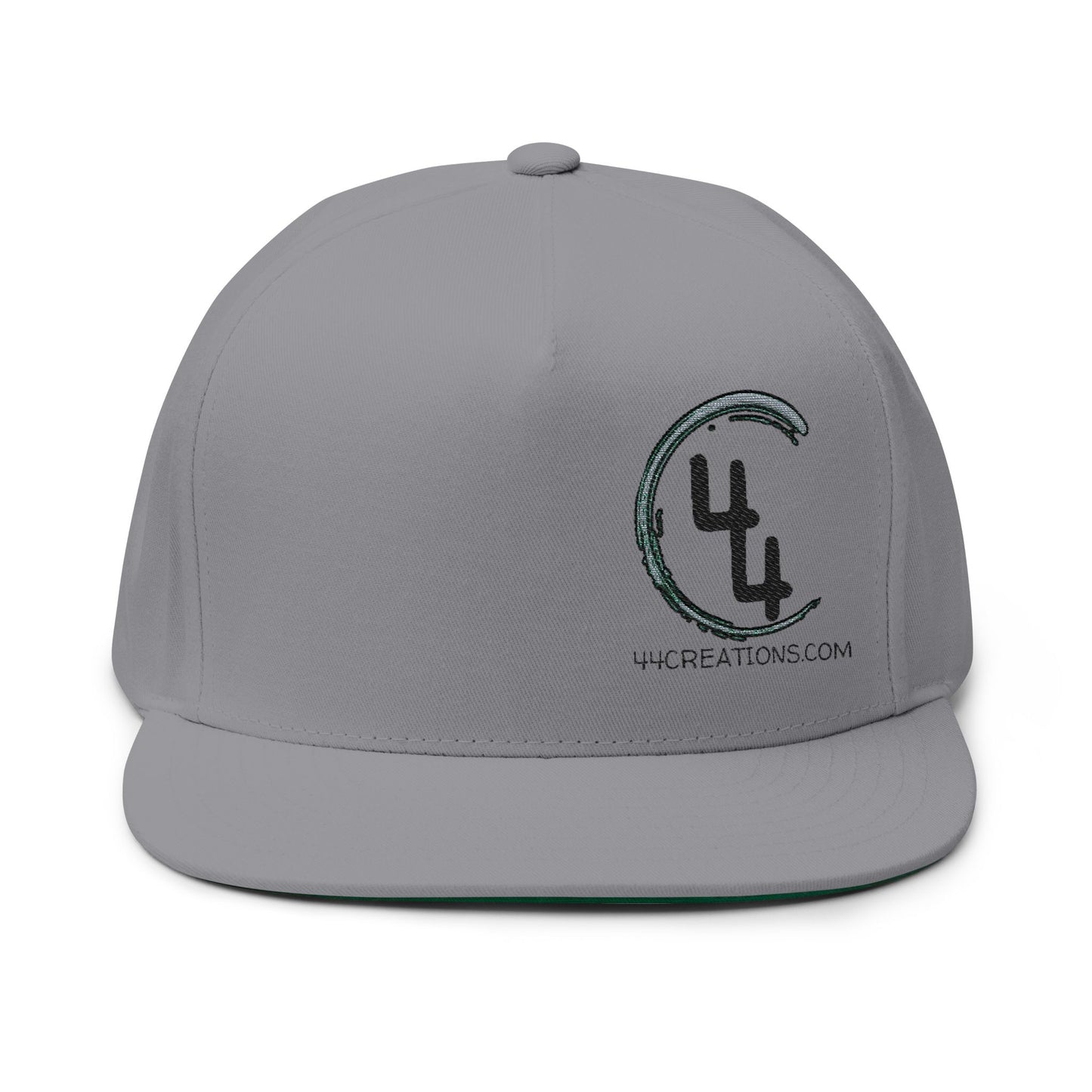 44 logo Flat Bill Cap