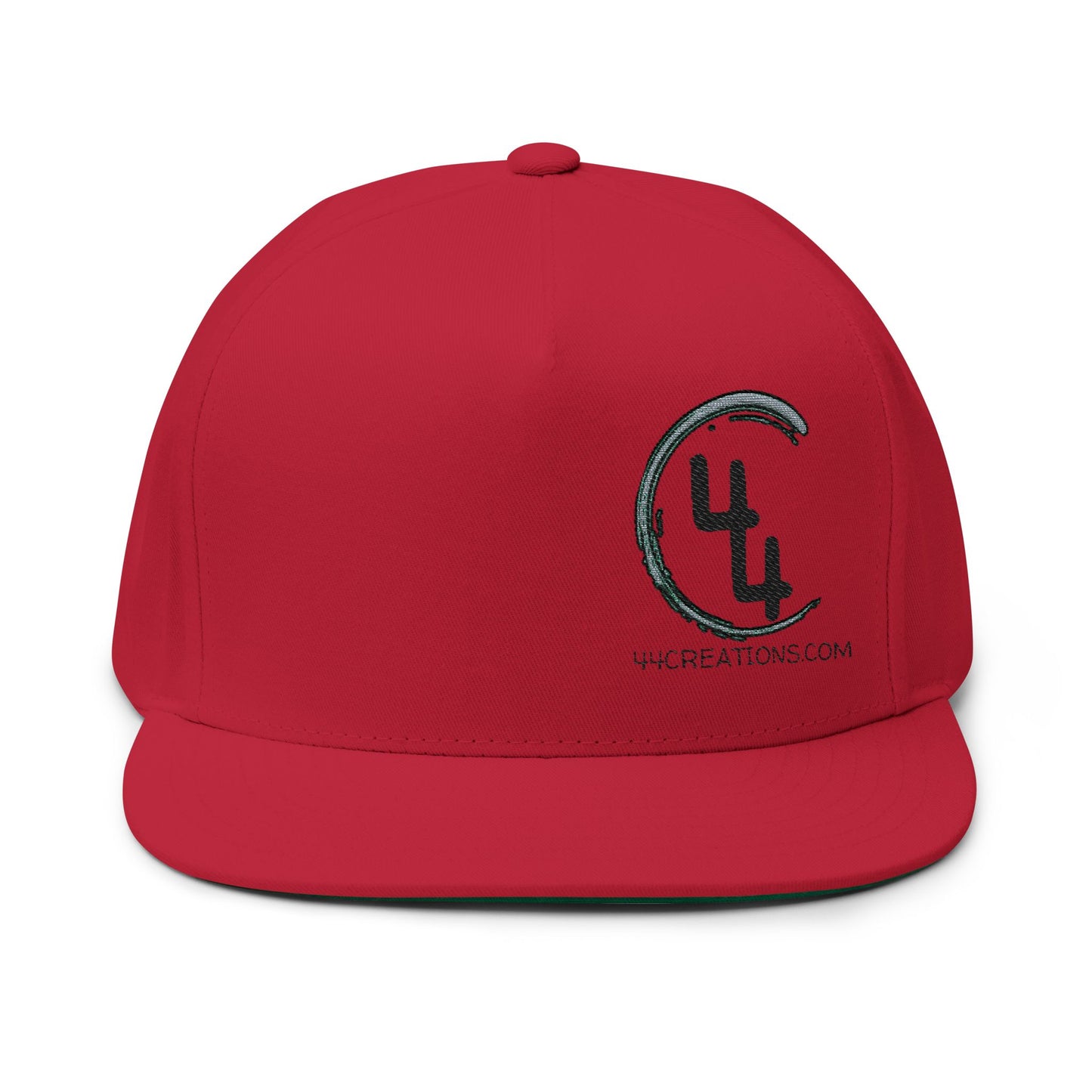 44 logo Flat Bill Cap