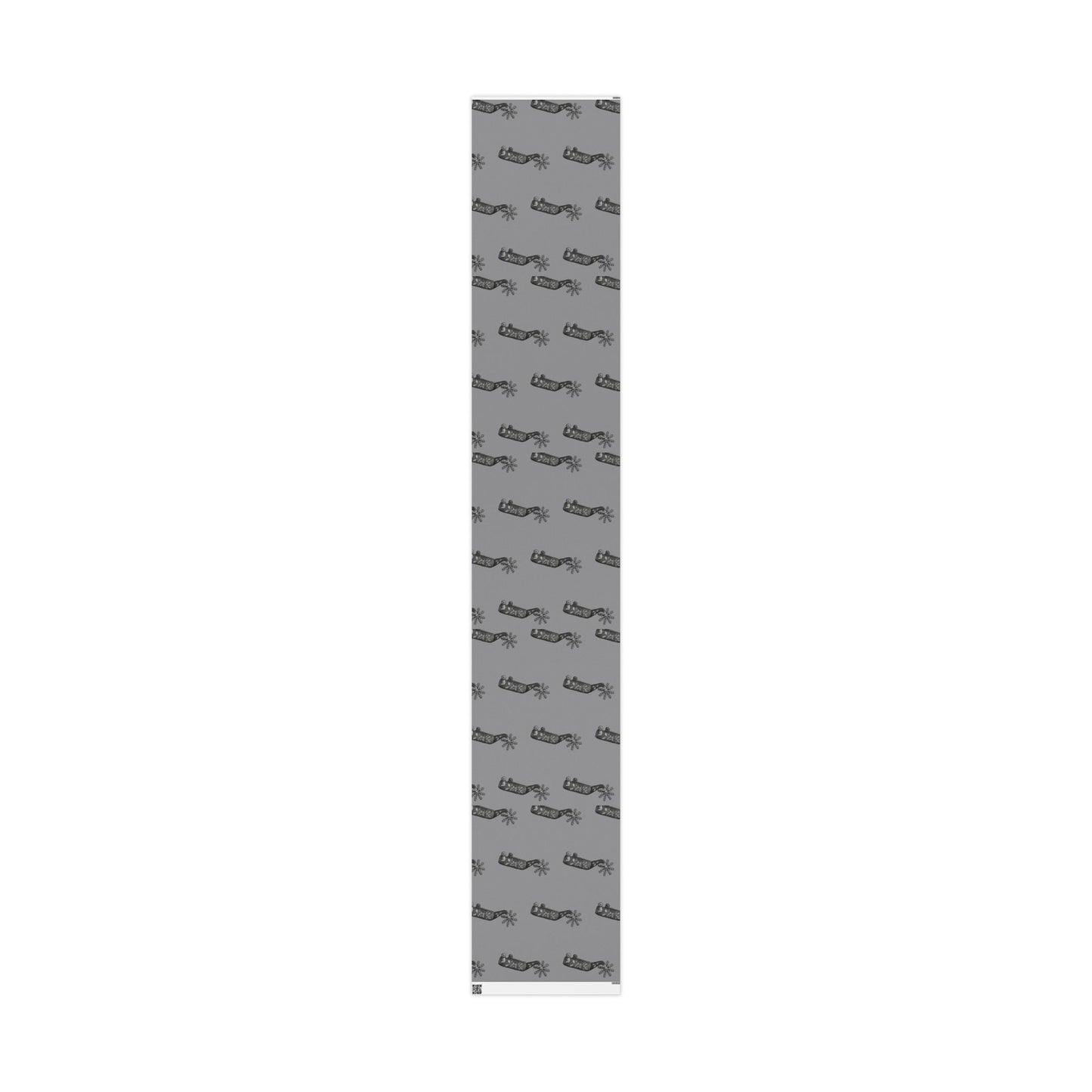 Wrapping Paper Cowboy Christmas Spur Design