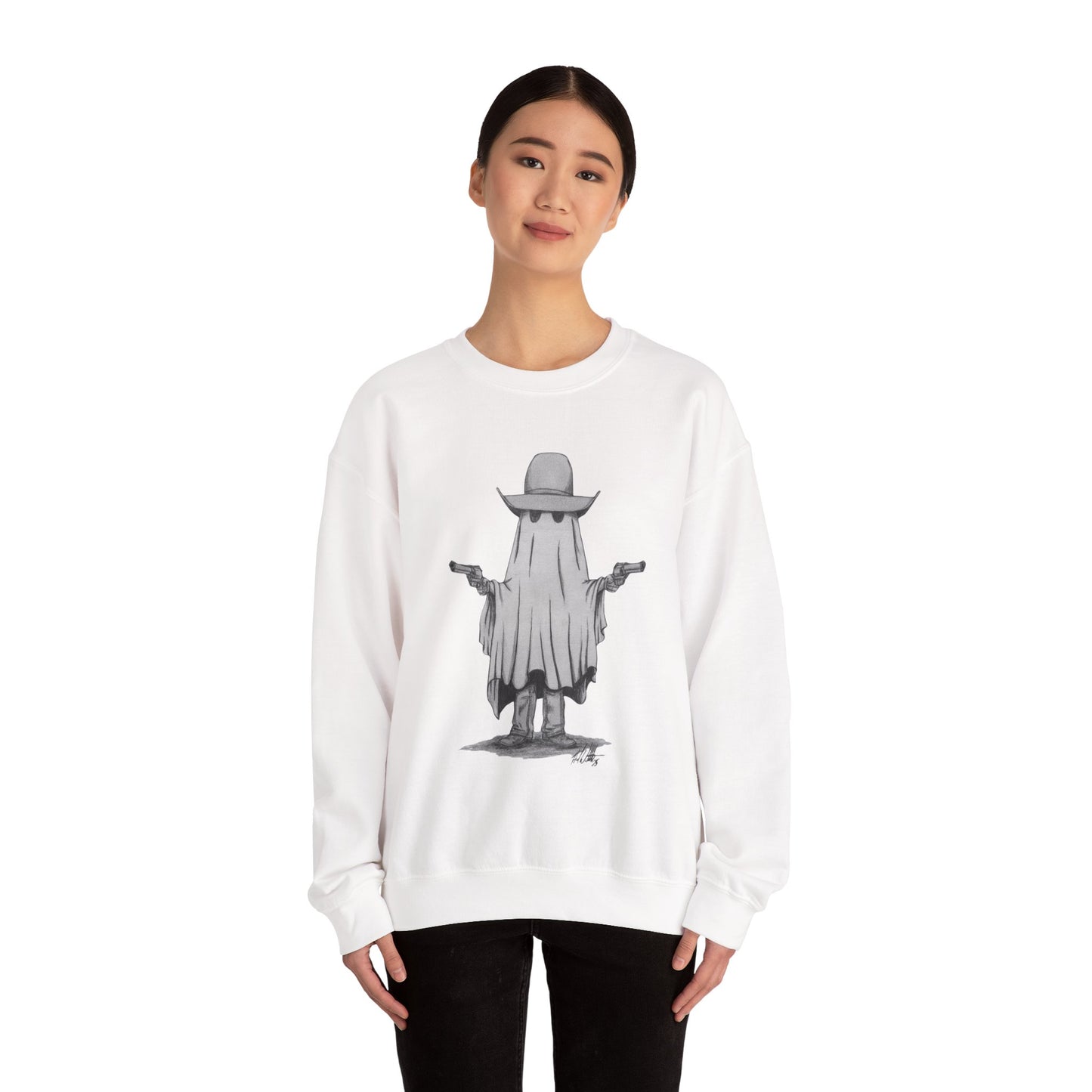 Outlaw Phantom Unisex Heavy Blend™ Crewneck Sweatshirt