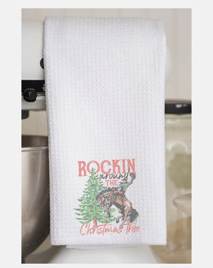 PREORDER- Rockin round Tea Towel