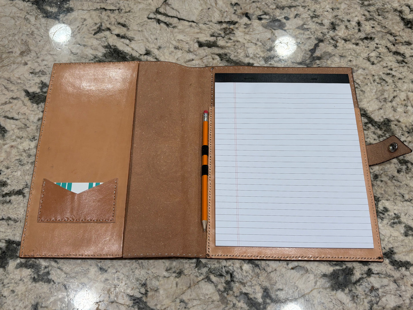 CUSTOM Tooled Padfolio