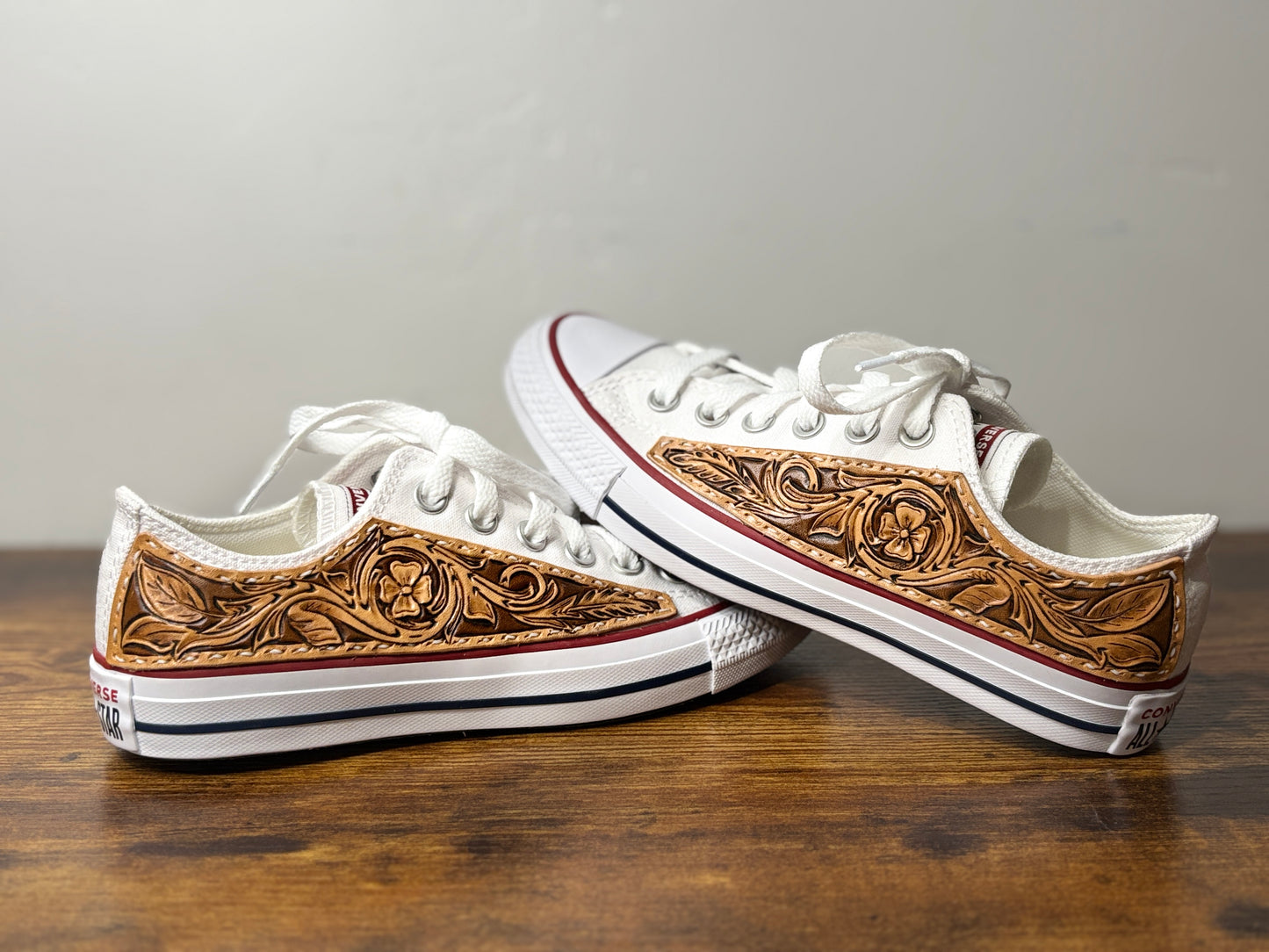 CUSTOM Tooled Low Top Converse