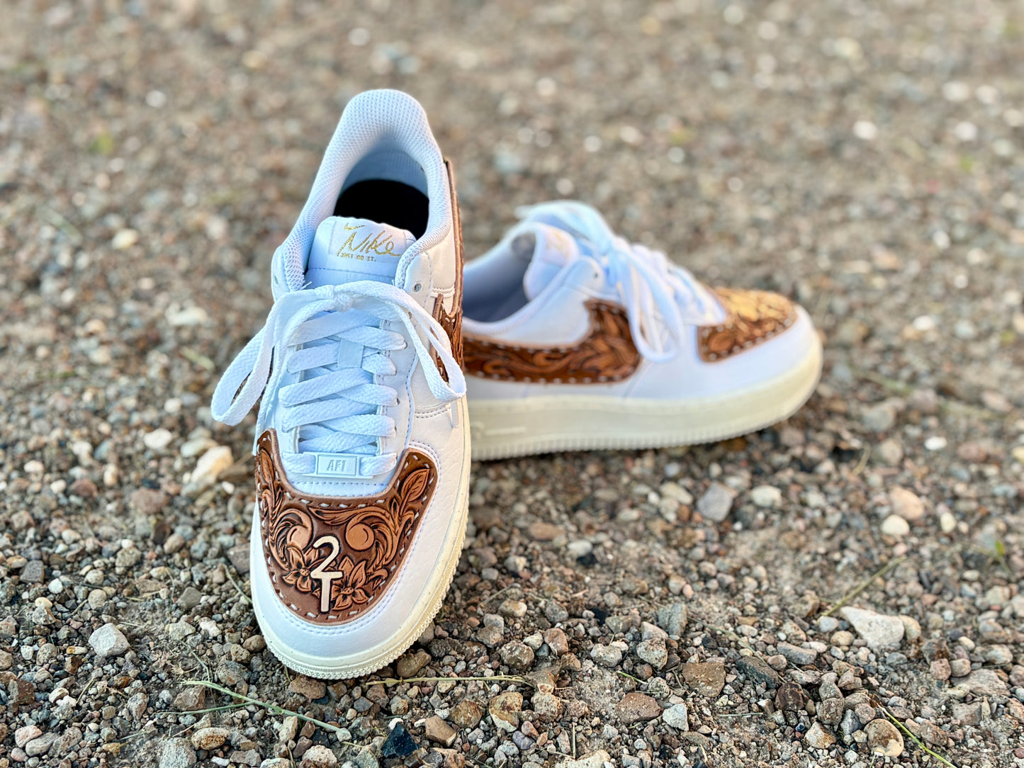 Custom Tooled Nikes