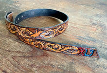 Load image into Gallery viewer, CUSTOM kids tooled belt