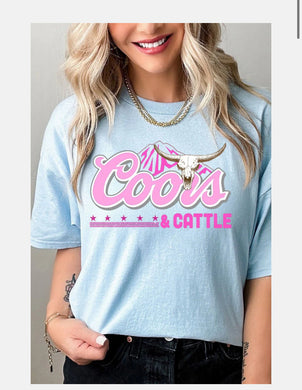 PREORDER - Coors and Cattle Tee