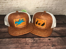 Load image into Gallery viewer, CUSTOM Youth tooled patch hat