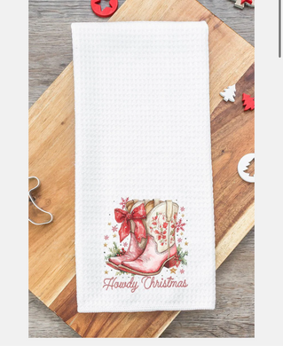 PREORDER- Howdy Tea Towel