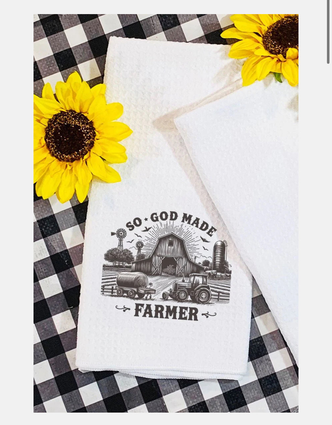 PREORDER- Farmer Tea Towel