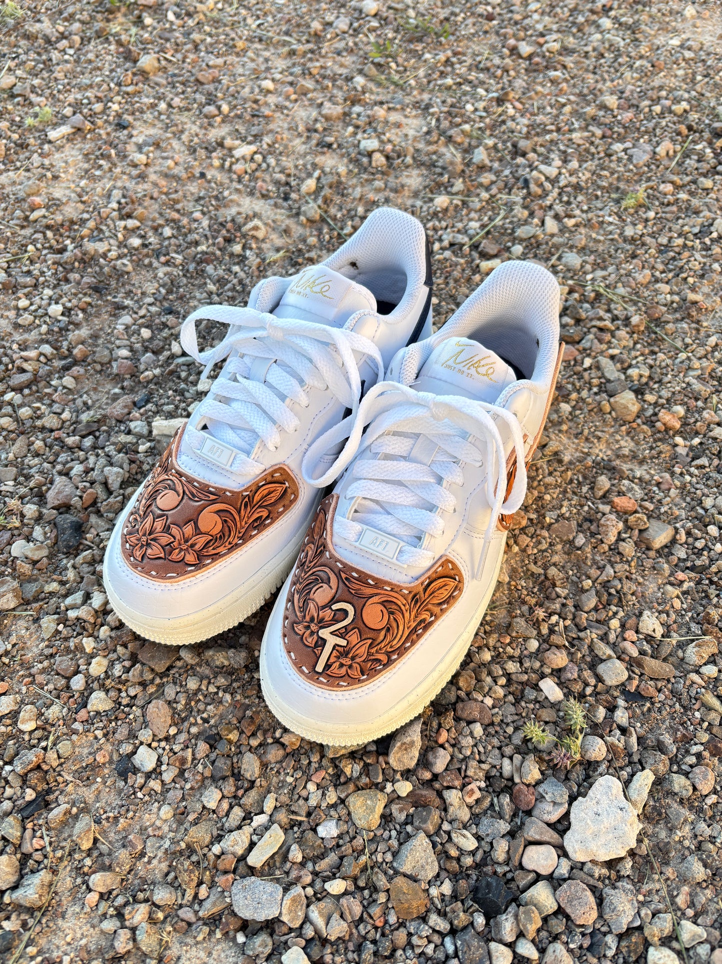 Custom Tooled Nikes