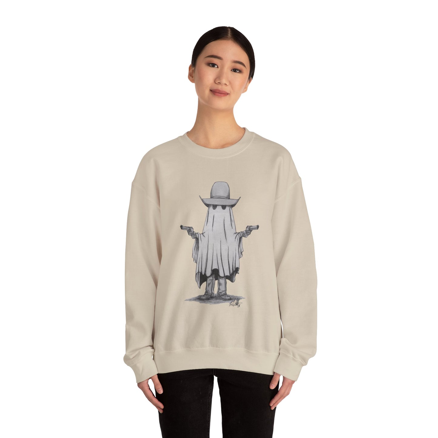 Outlaw Phantom Unisex Heavy Blend™ Crewneck Sweatshirt