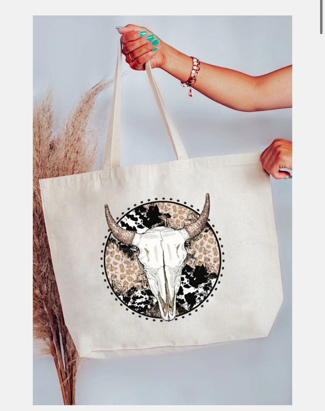 PREORDER- Skull Tote