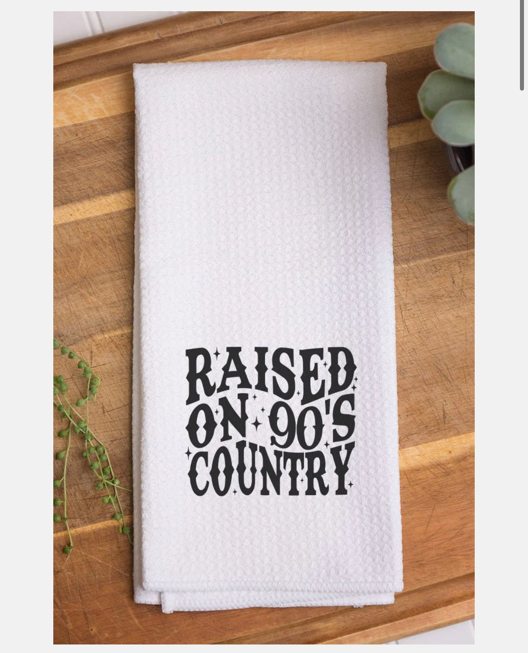 PREORDER- 90s Country Tea Towel