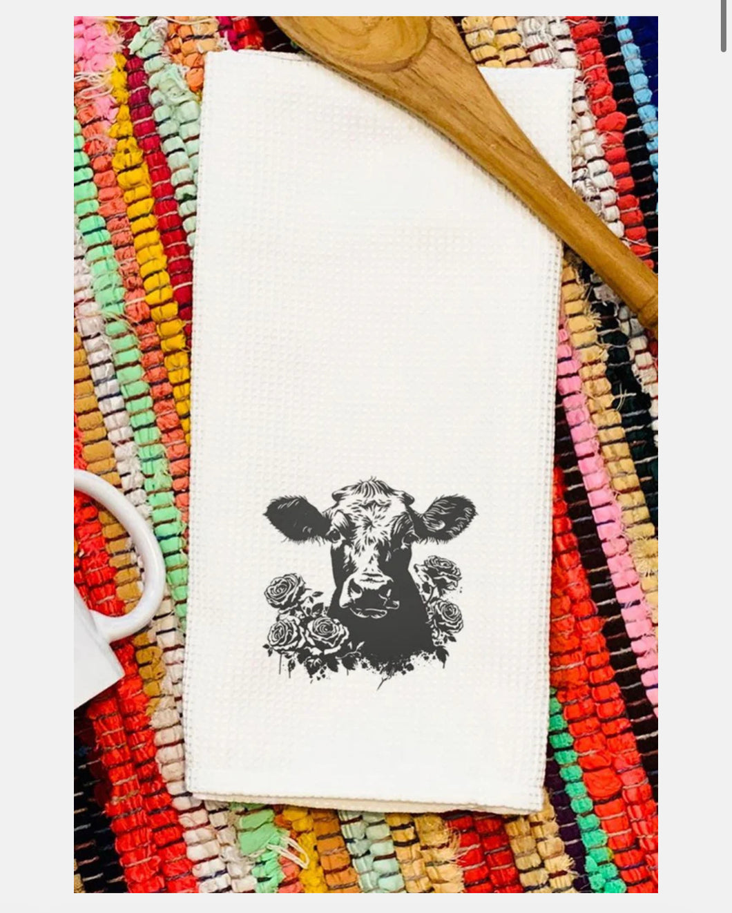 PREORDER- Heifer Tea Towel