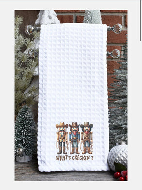 PREORDER- Nutcrackers Tea Towel