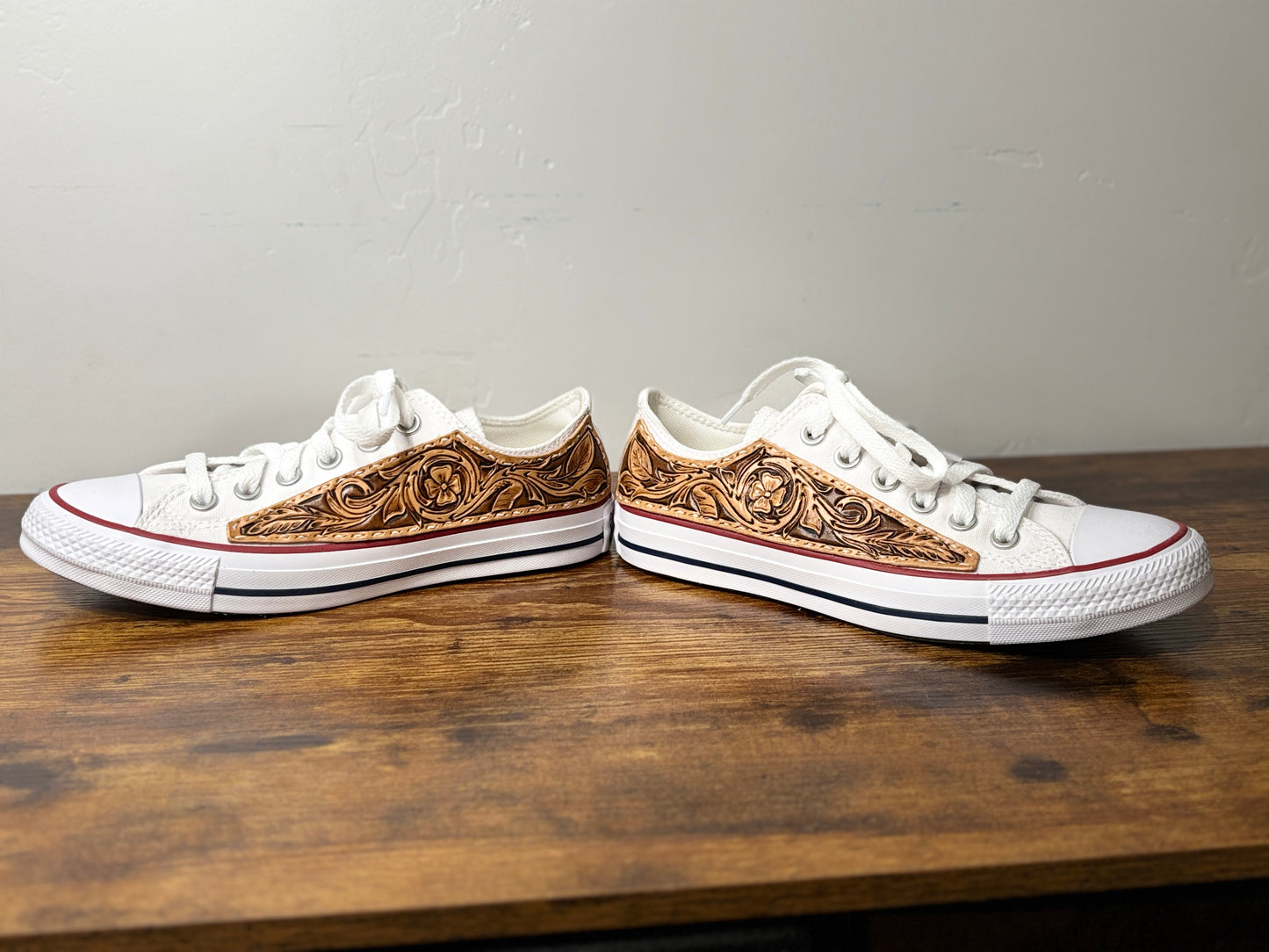 CUSTOM Tooled Low Top Converse