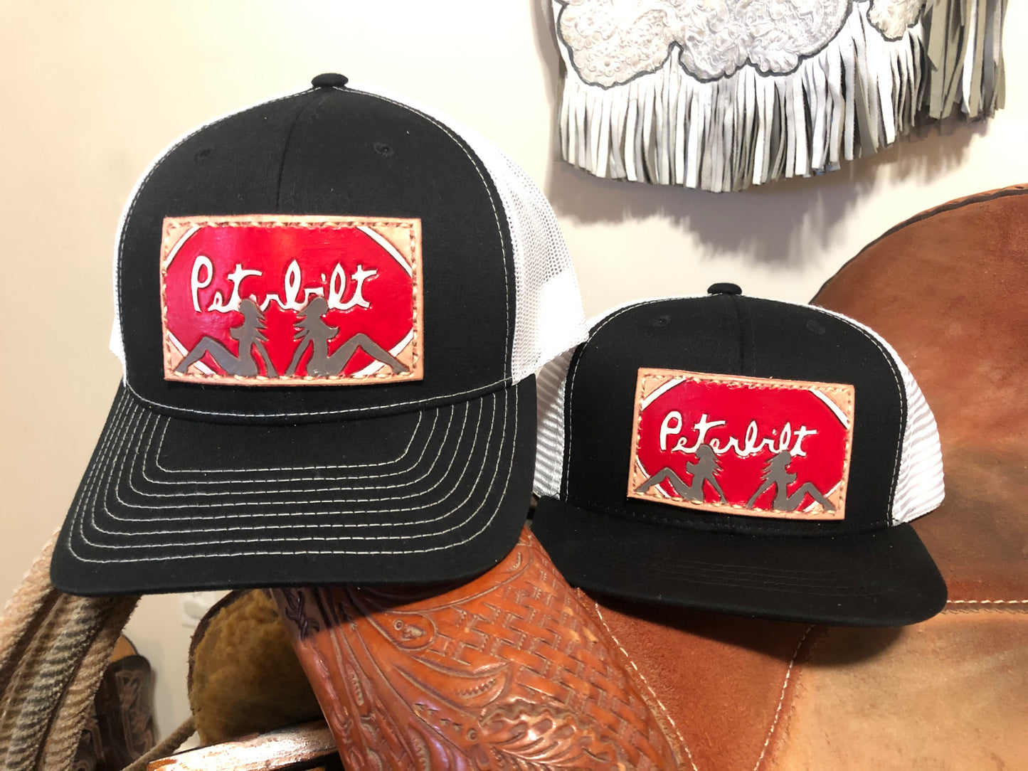 CUSTOM Youth tooled patch hat