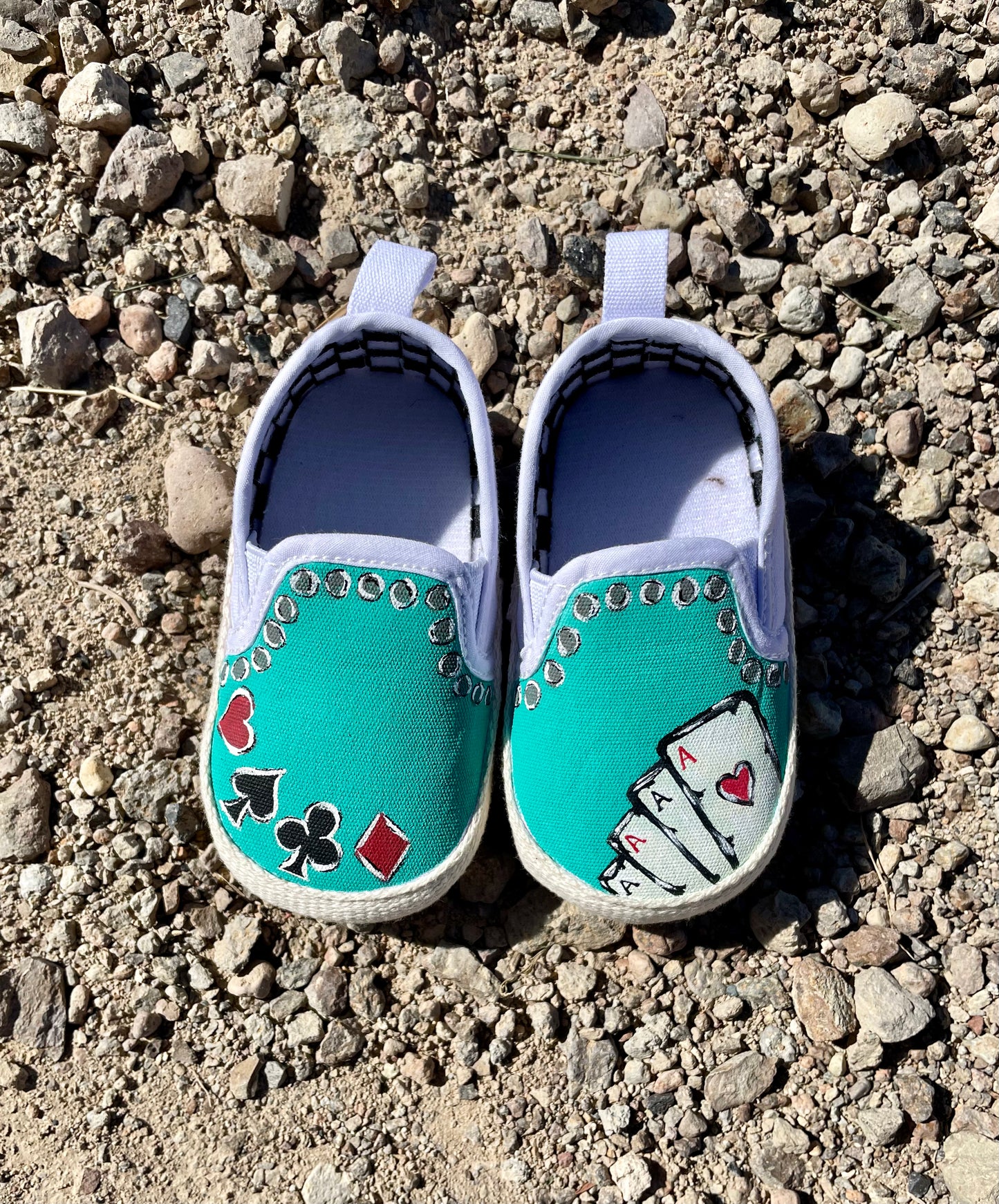 CUSTOM Youth Painted Shoes