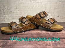 Load image into Gallery viewer, CUSTOM Tooled Sandals