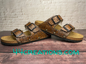 CUSTOM Tooled Sandals