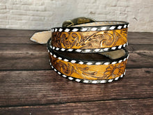 Load image into Gallery viewer, CUSTOM Tooled Leather Belt