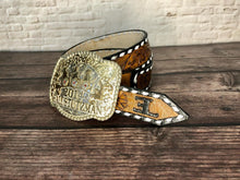 Load image into Gallery viewer, CUSTOM Tooled Leather Belt