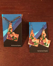 Load image into Gallery viewer, CUSTOM Idaho Pendant and Earrings set