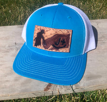 Load image into Gallery viewer, CUSTOM Adult Tooled Leather Snapback