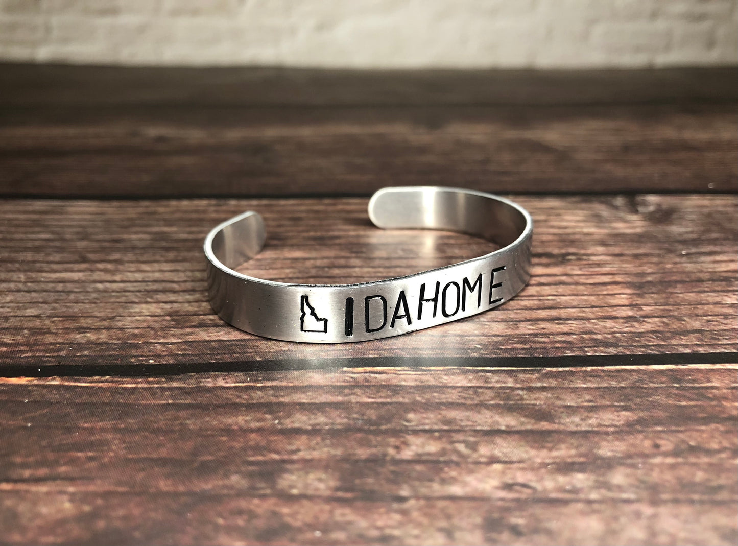 CUSTOM Stamped cuff bracelet