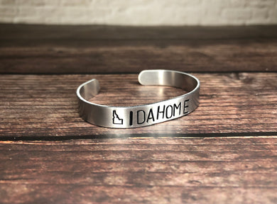 CUSTOM Stamped cuff bracelet