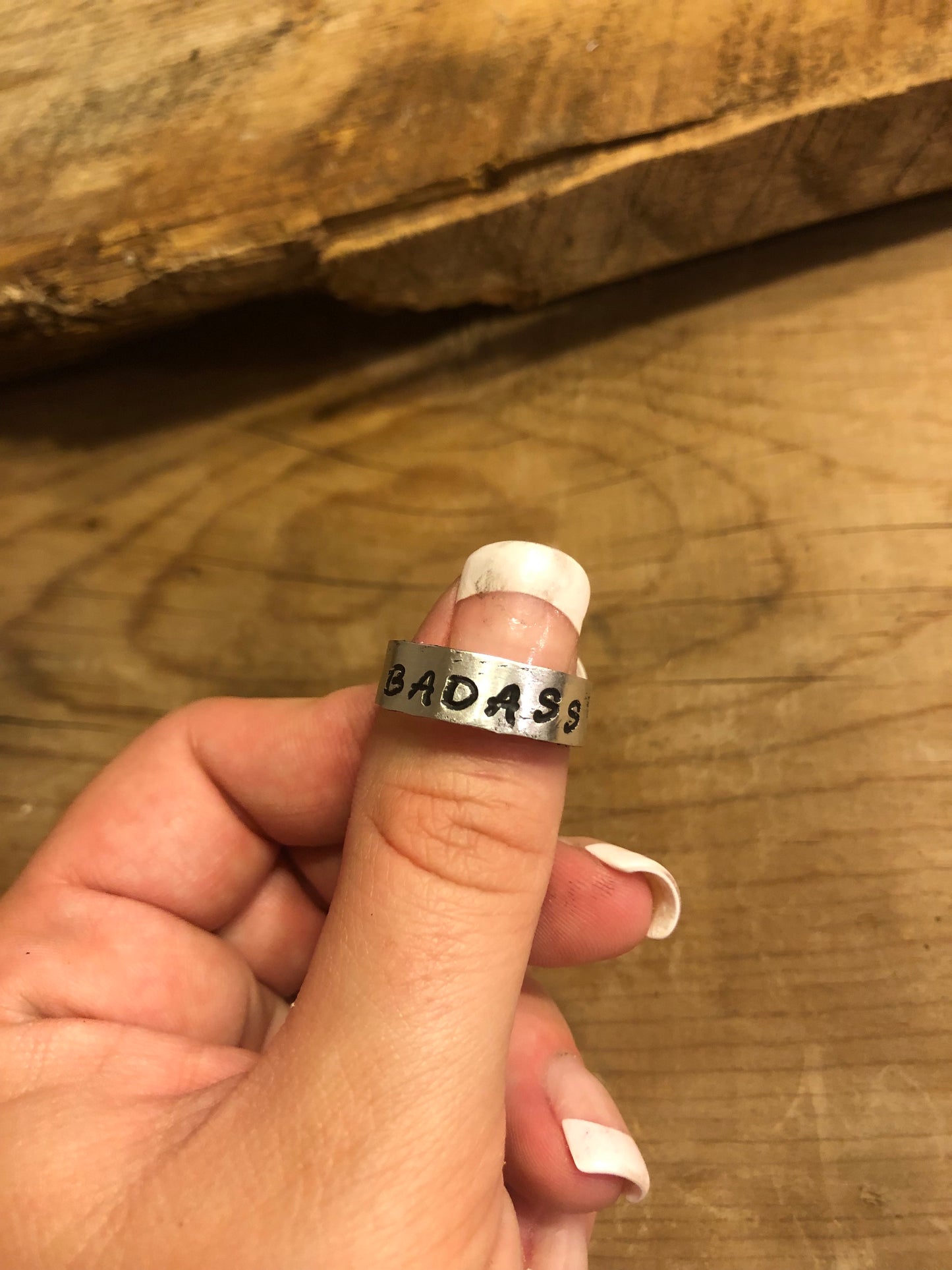 Custom stamp ring