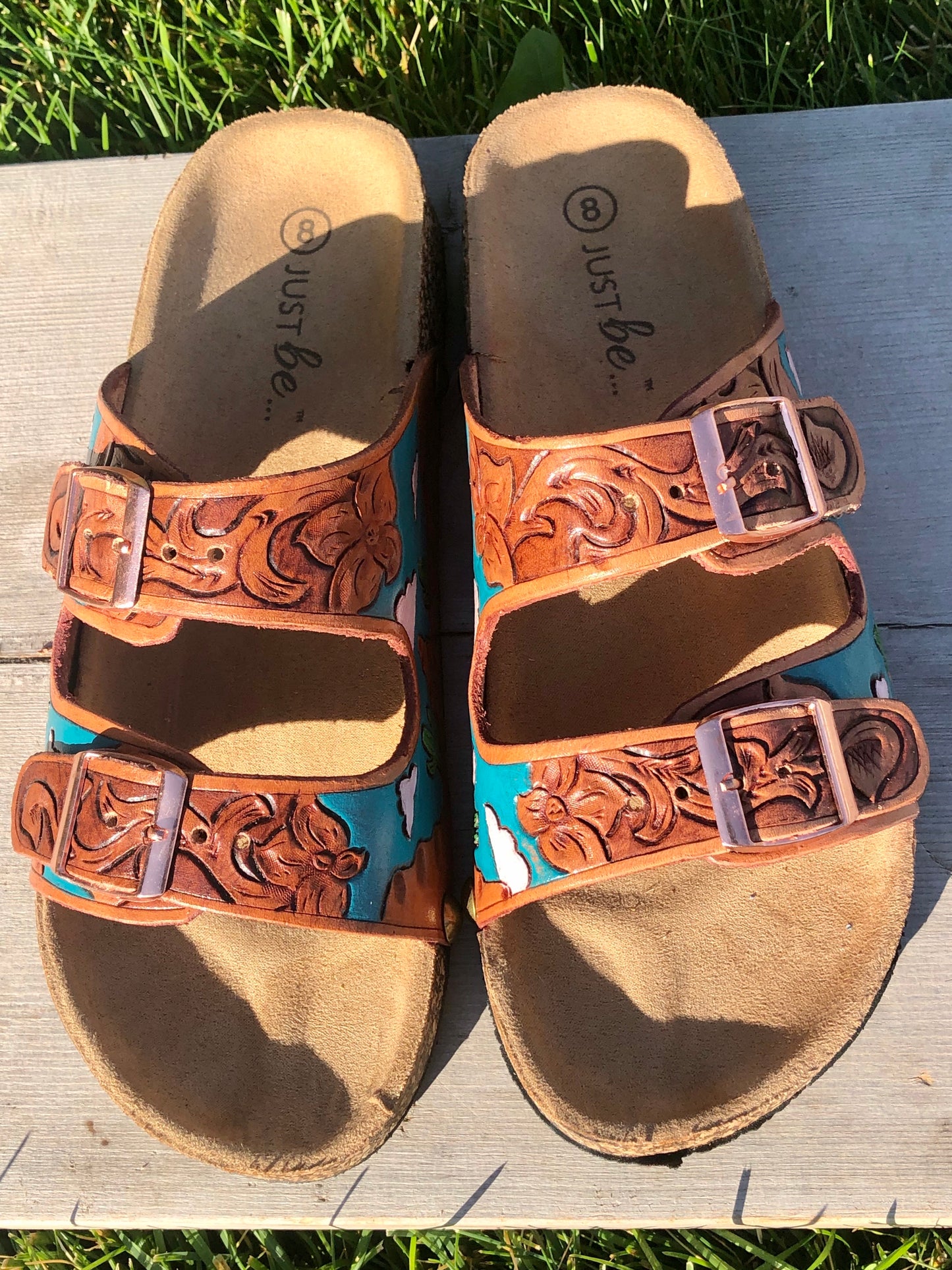 CUSTOM Tooled Sandals