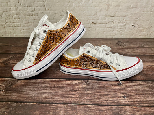 CUSTOM Tooled Low Top Converse